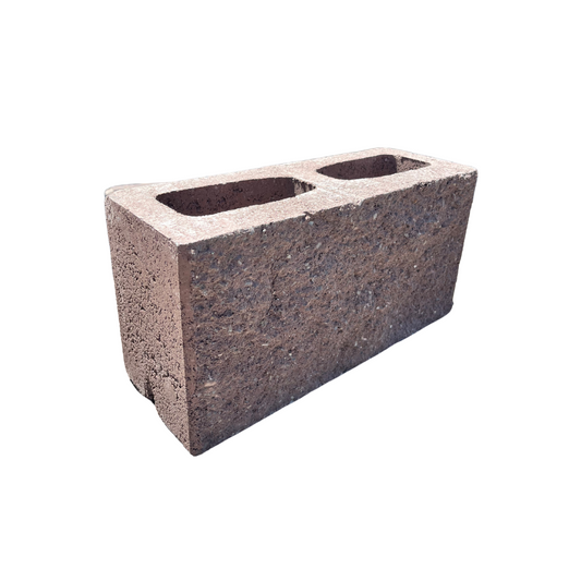 Block Cara de Piedra Chocolate 15x20x40