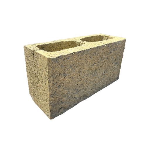 Block Cara de Piedra Amarillo 15x20x40