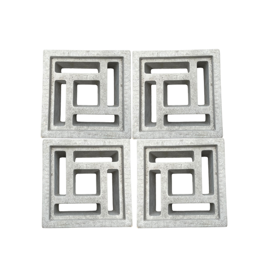 Celosia Blanca Espiral 20x20x6