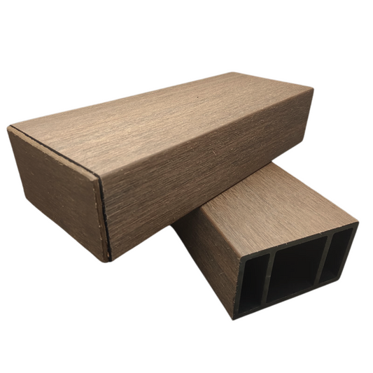 Viga Teak WPC Exterior 2.85x0.12x0.07 (con tapa)