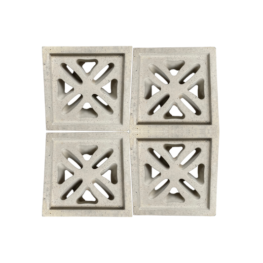 Celosia Blanca Flor #4 30x30x7