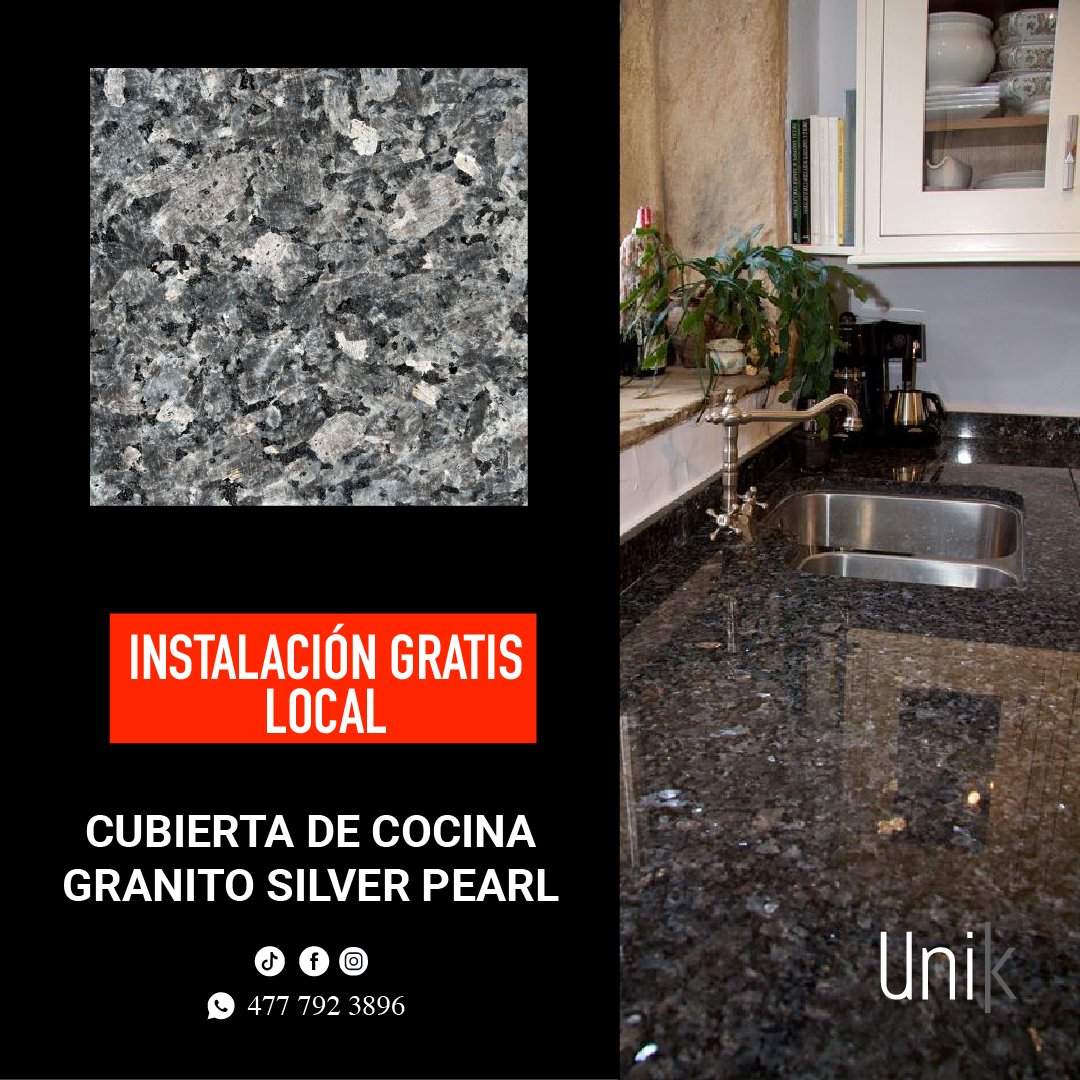 Granito Silver Pearl