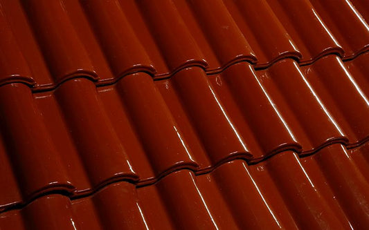 Teja de Barro Portuguesa Esmaltada 24.50x40.50 cm
