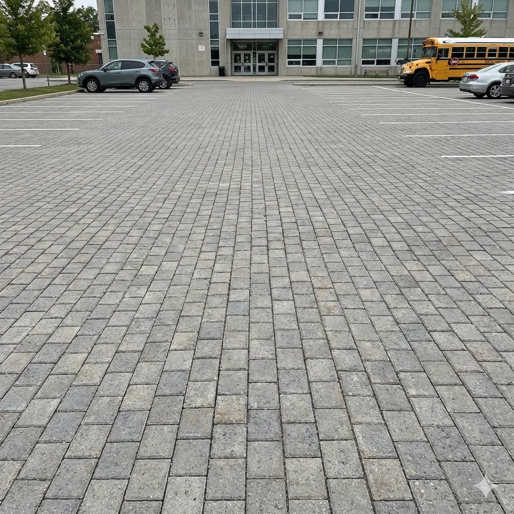 Holland Rectangular Gris 10x20x8cm